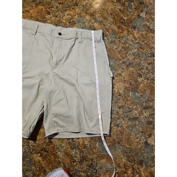 Carhartt‎ Mens Carpenter Shorts Size 40 Tan Ex. Condition (A231) - Picture 8 of 10